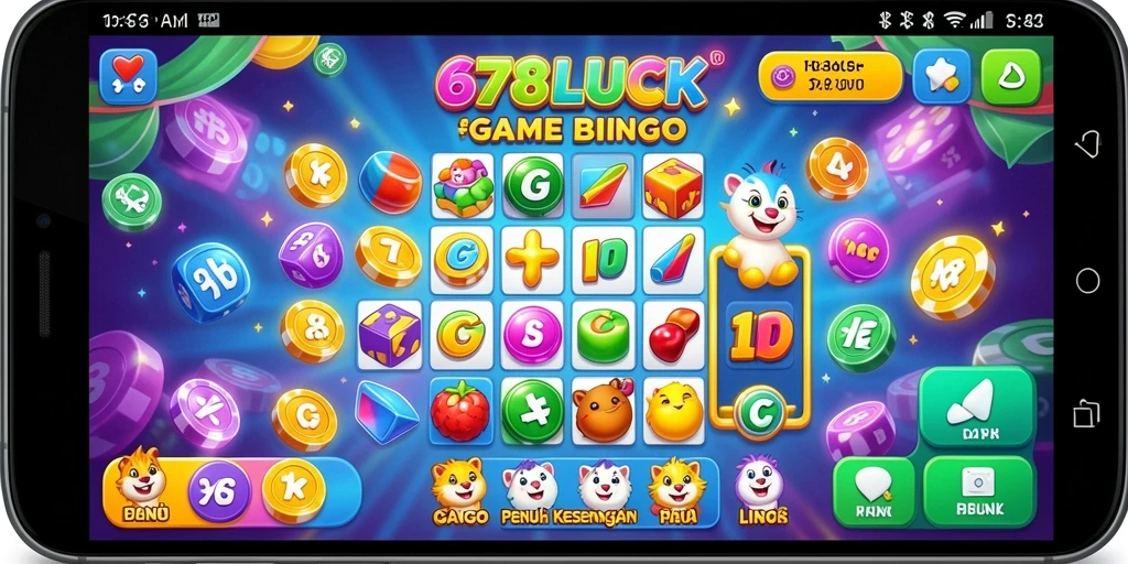 Screenshot gameplay Bingo di 678LUCK yang menampilkan keseruan bermain.
