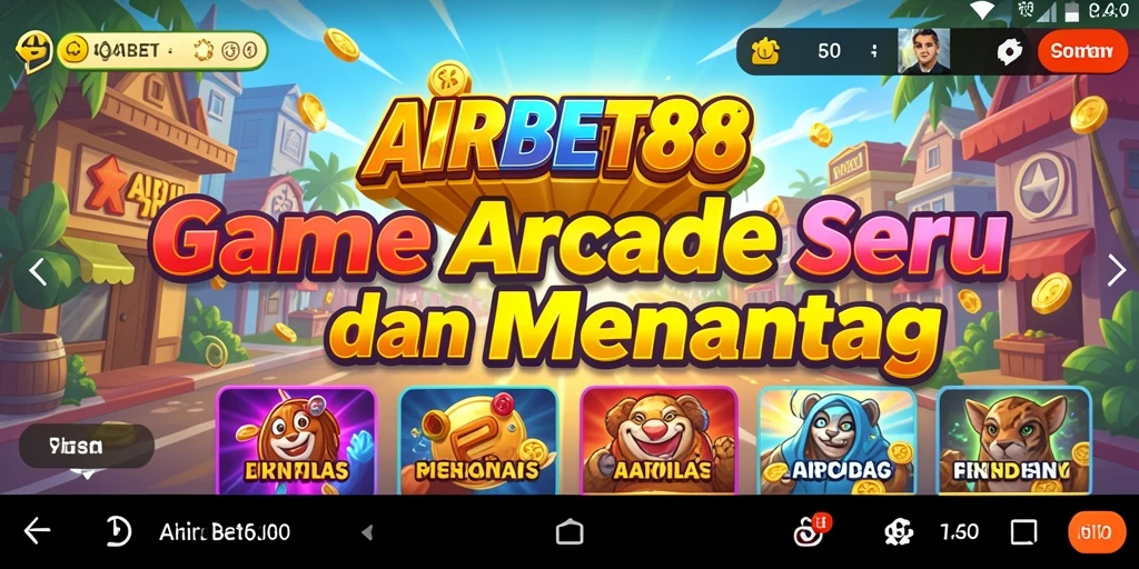 Tampilan gameplay AIRBET88 yang menawan dan seru.