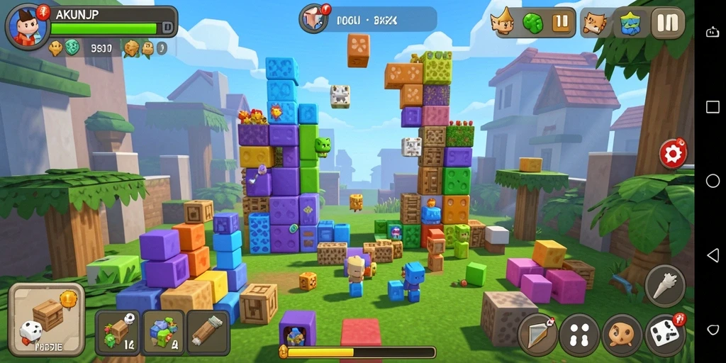 Tampilan gameplay AKUNJP yang menantang dan menarik.
