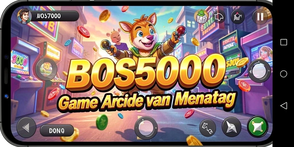 Screenshot gameplay BOS5000 yang menunjukkan momen aksi seru.