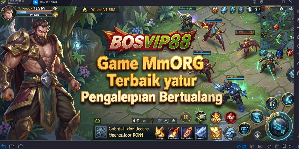 Screenshot gameplay BOSVIP88 menunjukkan aksi seru dengan grafis menakjubkan.
