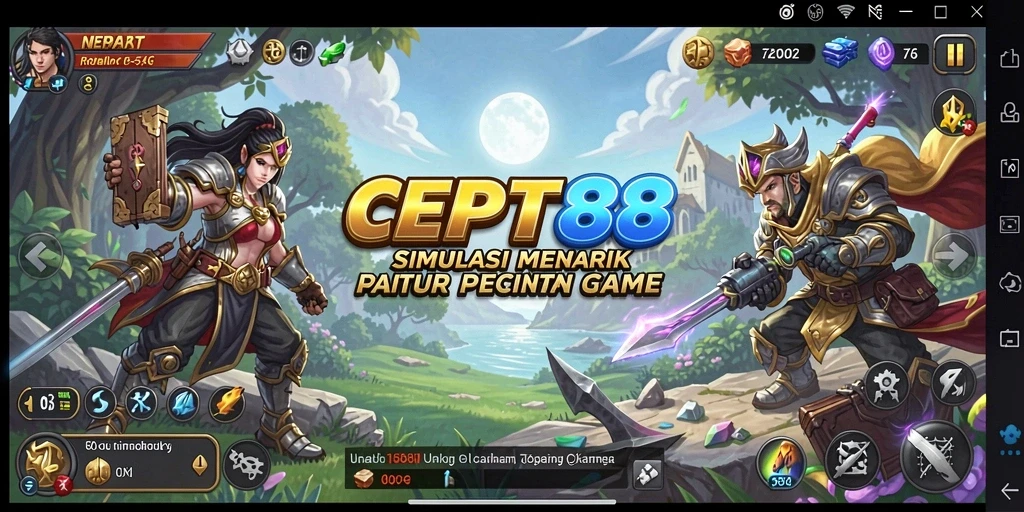 Gameplay menarik dengan visual simulasi yang memukau di CEPAT88.