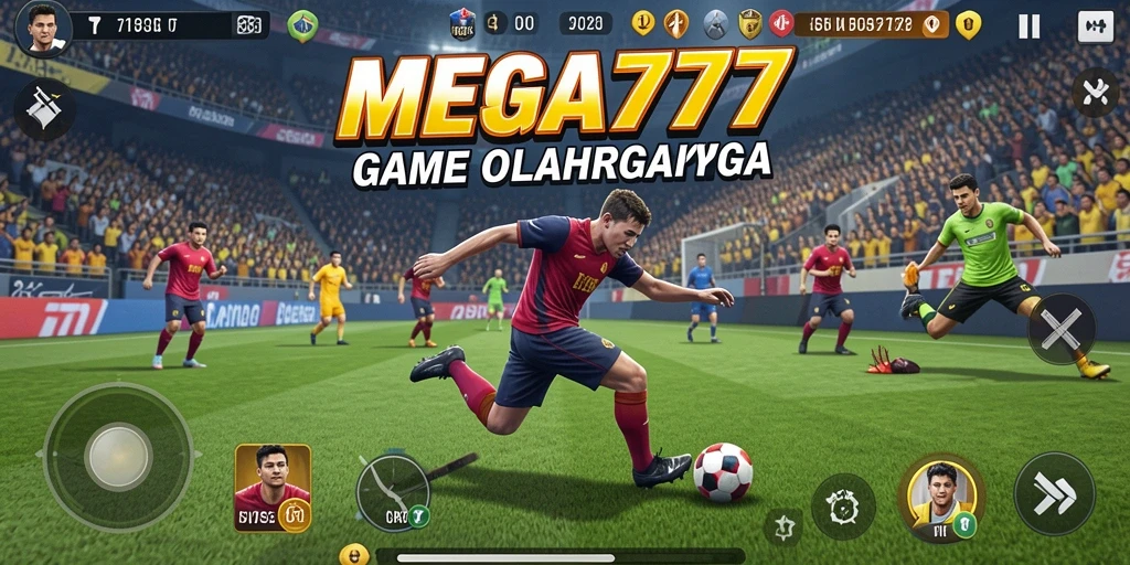 Tangkapan layar kemeriahan gameplay olahraga di MEGA777.
