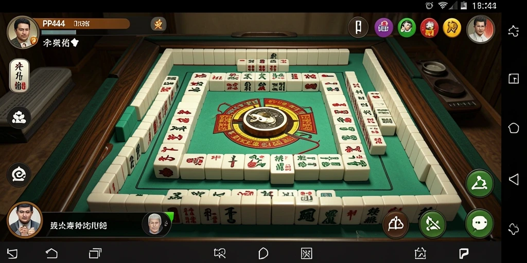 Screenshot PP444 menunjukkan pengalaman bermain Mahjong yang menakjubkan dan menantang.