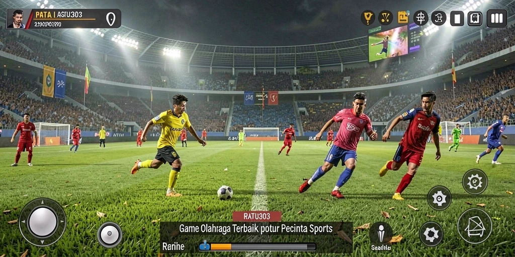 Tampilan menarik gameplay <strong>RATU303</strong> dengan aksi olahraga yang seru.
