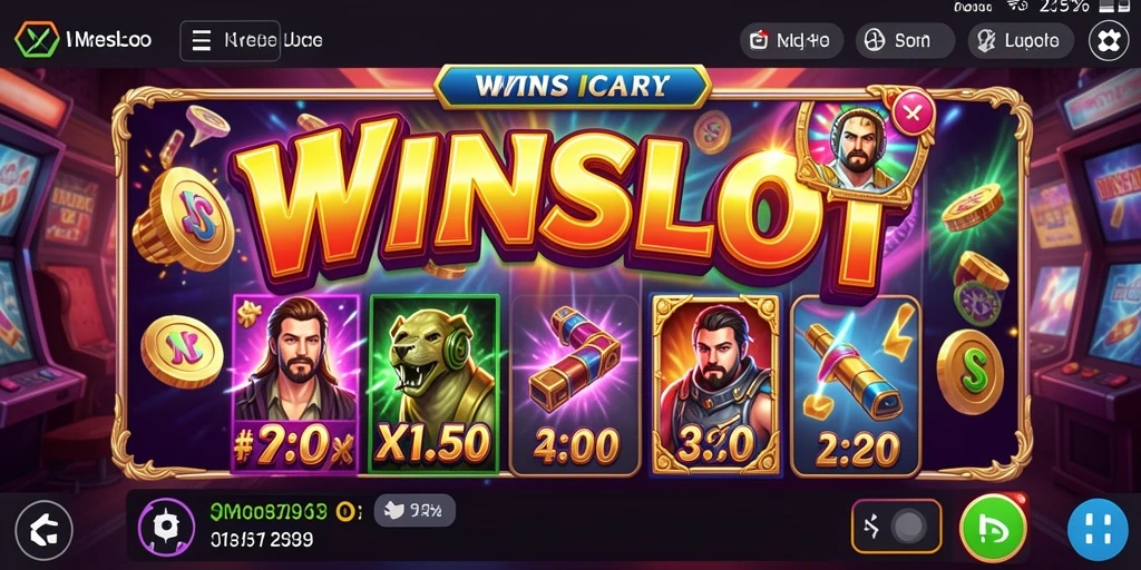 Tampilan gameplay WINSLOT yang menegangkan dan seru.