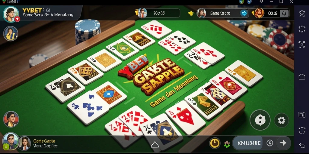 Tampilan gameplay YYBET dengan grafis menarik dan gameplay yang seru.